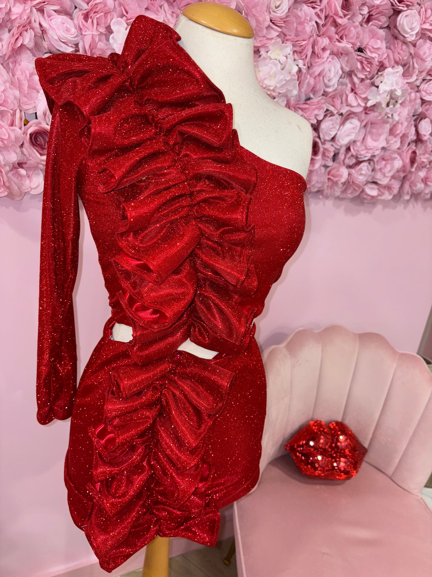 ‘Dolce’ ruffle skirt set