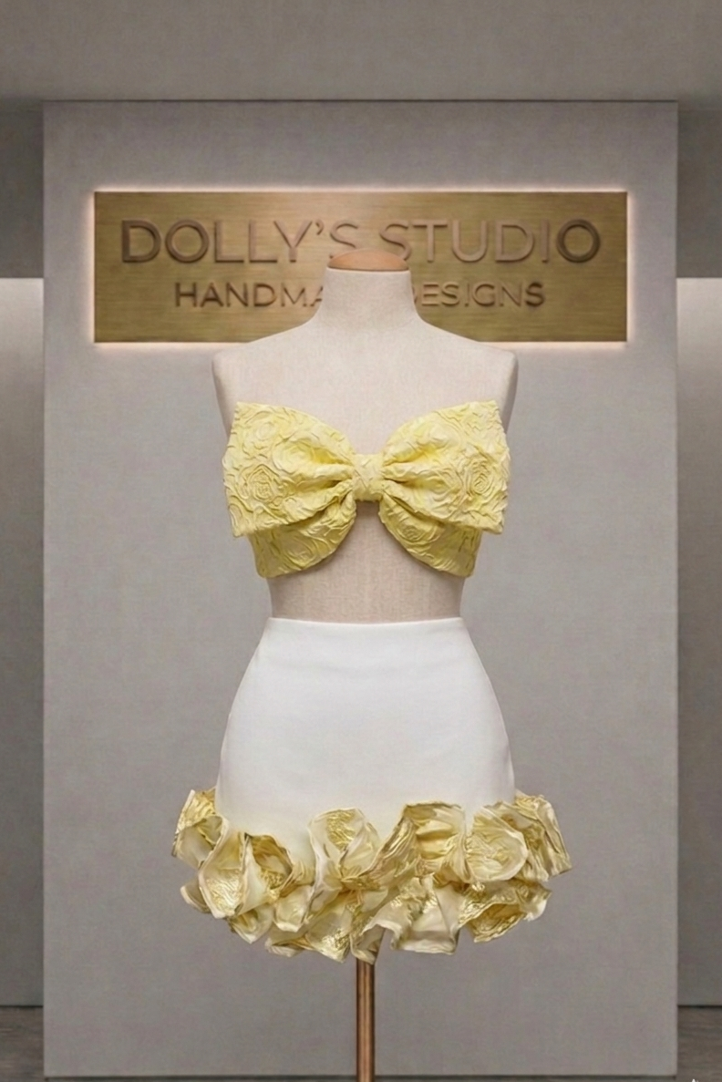 Bow Frill Co-ord