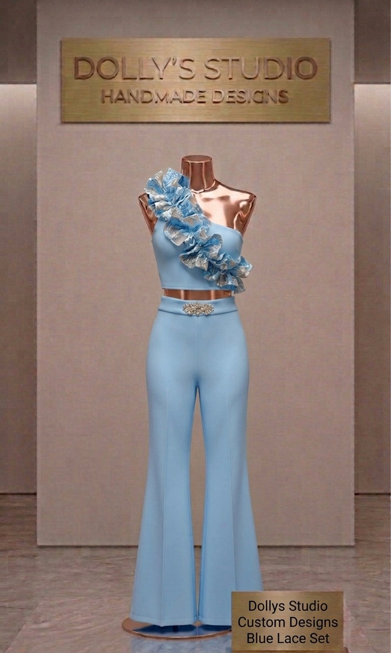 Frilly Flared two piece set