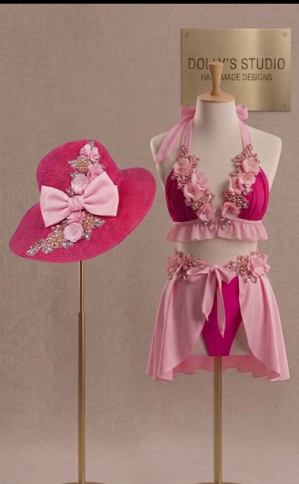 Flower swim 4 piece set