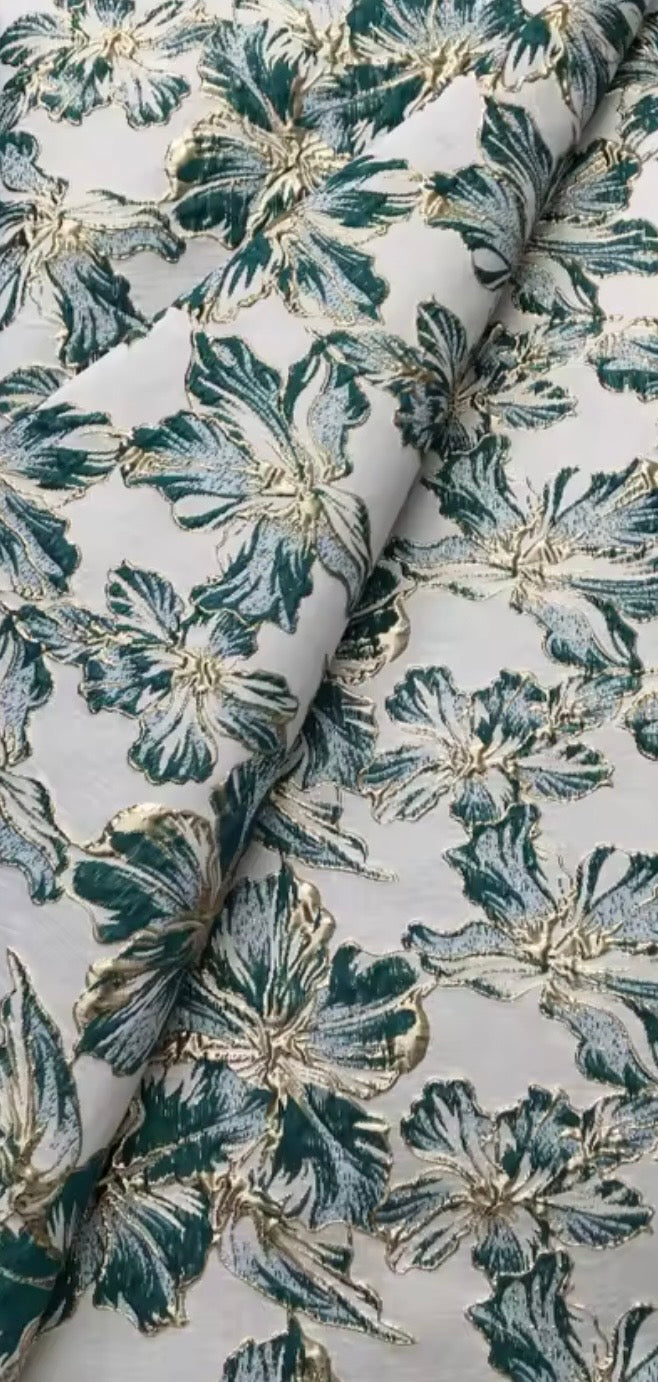 Floral structured dress