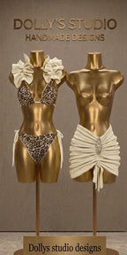 Leopard Frill Bikini Set