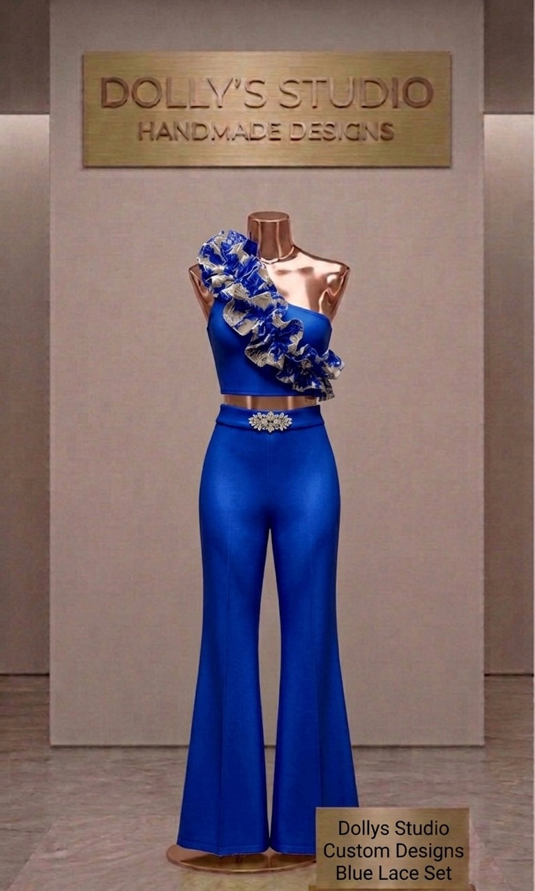 Frilly Flared two piece set