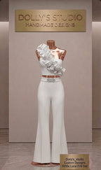 Frilly Flared two piece set
