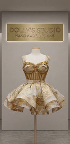 Crystal Corset Co Ord