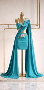 Elegant drape dress