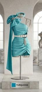 Bow Drape Ruched Three Piece Co-ord