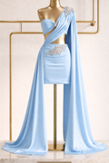 Elegant drape dress